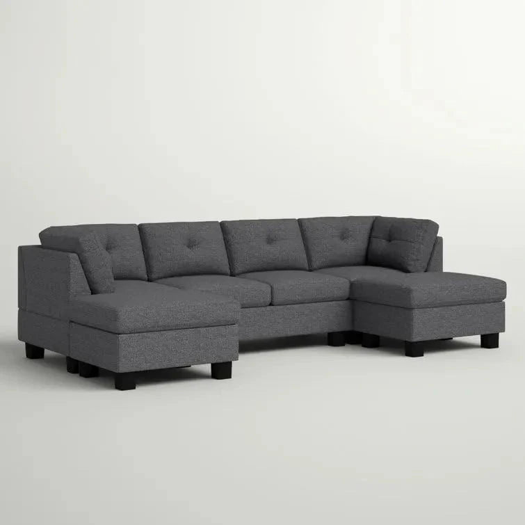 Ailey U-Shape Sofa – Modern Spacious Sectional Couch