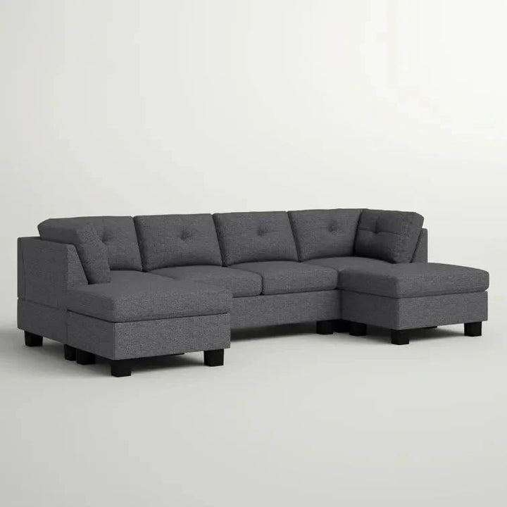 Ailey U-Shape Sofa – Modern Spacious Sectional Couch