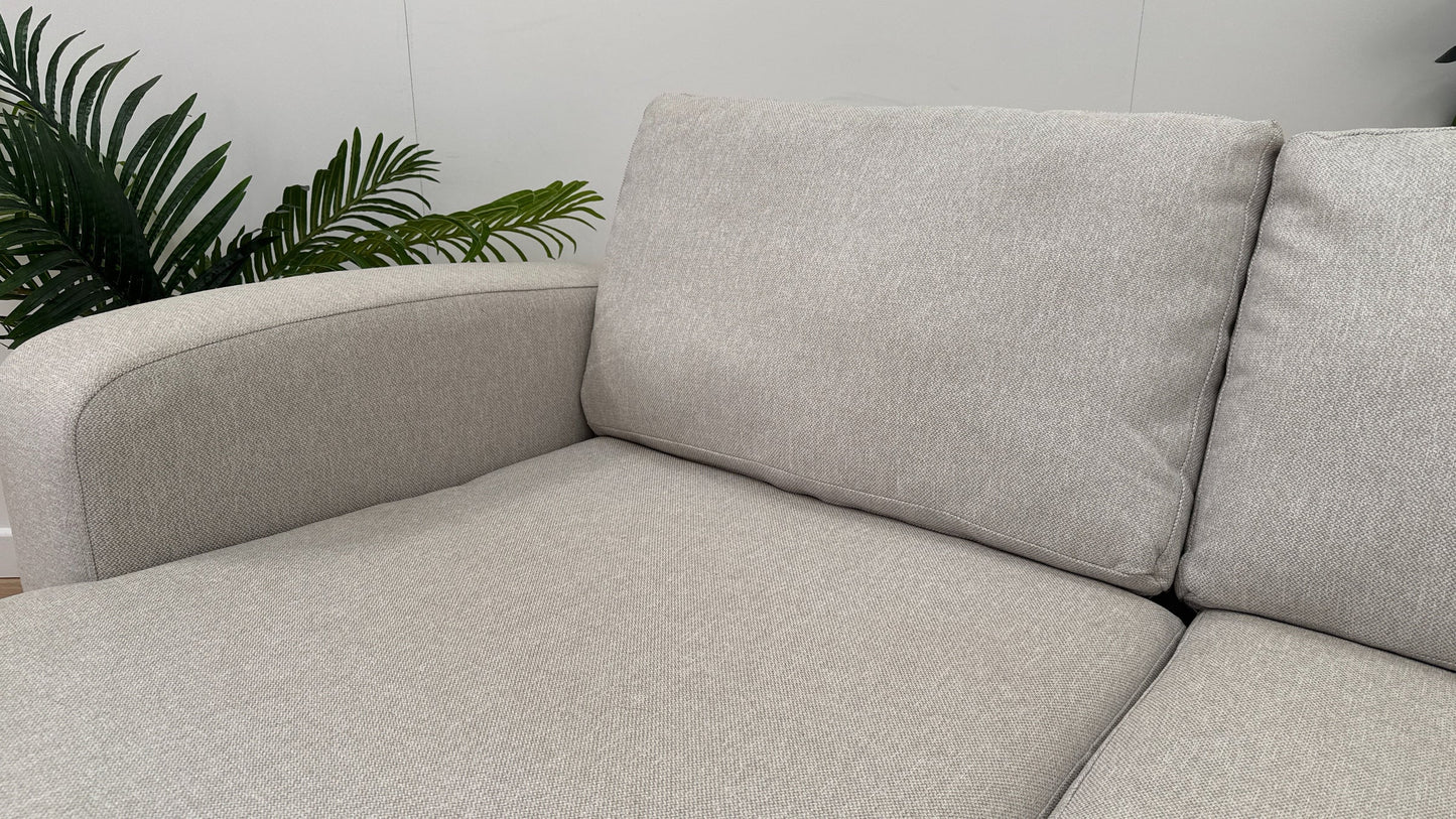 Layla 3 Seater Chaise Fabric Sofa | ABI Convenient Store UK