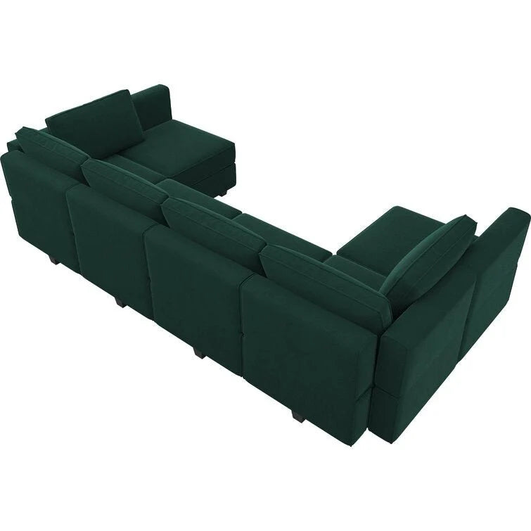 Arvon Premium Fabric U-Shape Sofa – Modern Large Sectional