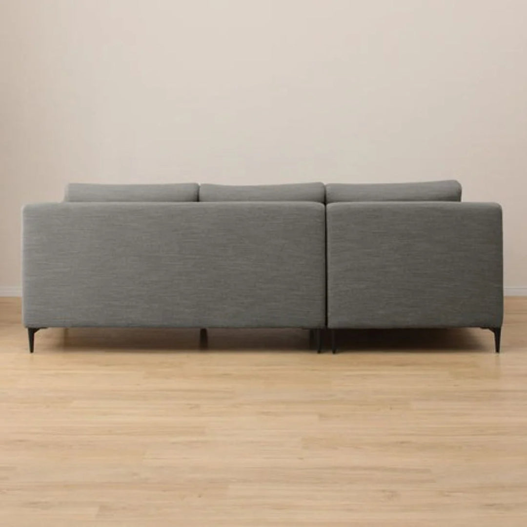 Flora 4 Seater L Shape Fabric Sofa – Stylish & Comfortable Sectional