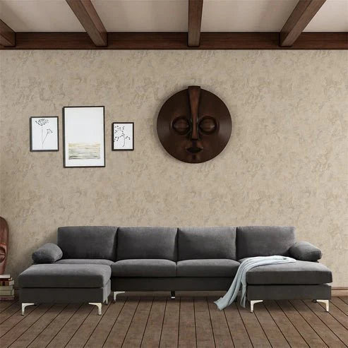 Coral 6 Seater U-Shape Sofa – Modern Family Sectional Couch