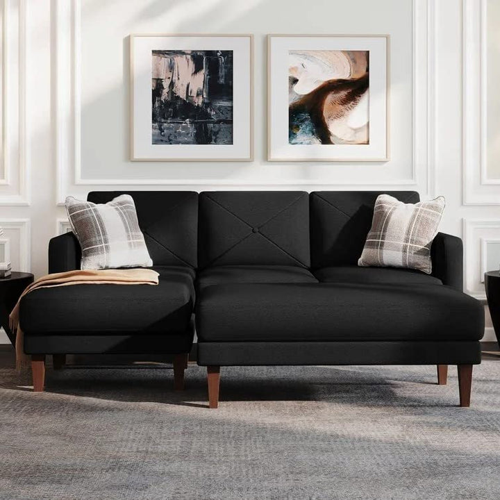 Yuka L Shape Sofa Furniture with 2 Seater Bench – Abi Convenient Store