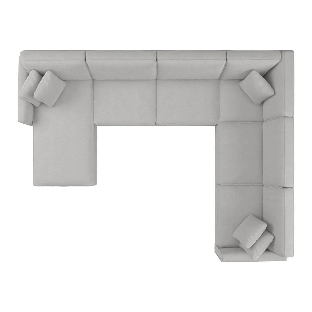 Moscow U-Shape Sofa – Modern Spacious Sectional