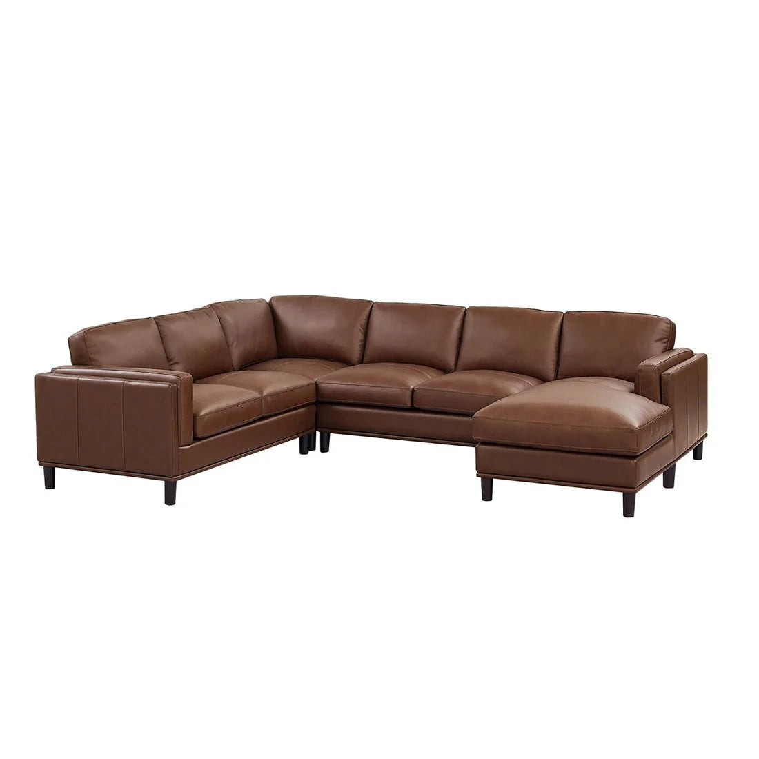 Steno 6 Seater U-Shape Leatherette Modular Sofa – Modern Luxury Sectional