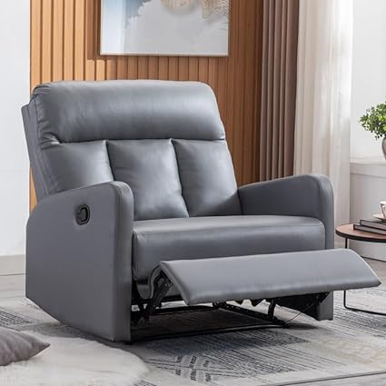 James 1 Seater Leatherette Manual Recliner – Abi Convenient Store