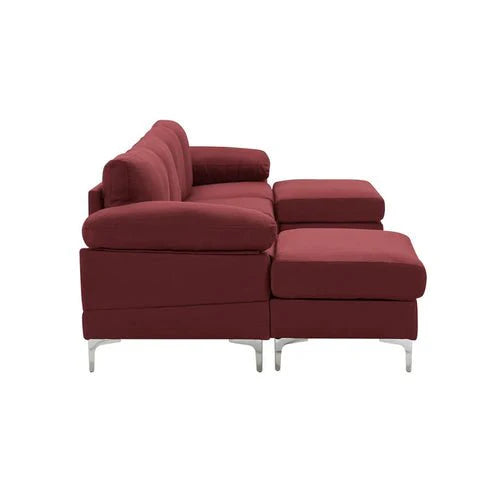 Coral 6 Seater U-Shape Sofa – Modern Family Sectional Couch