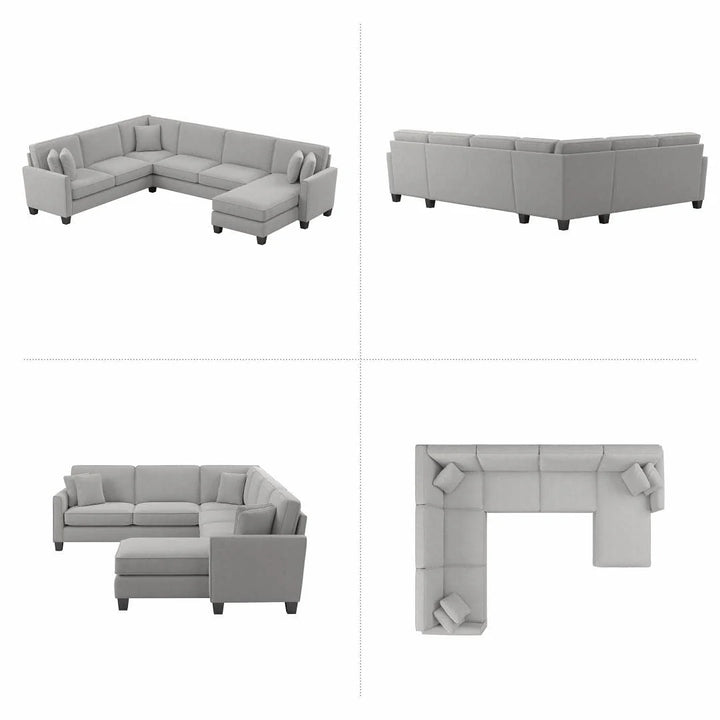 Moscow U-Shape Sofa – Modern Spacious Sectional