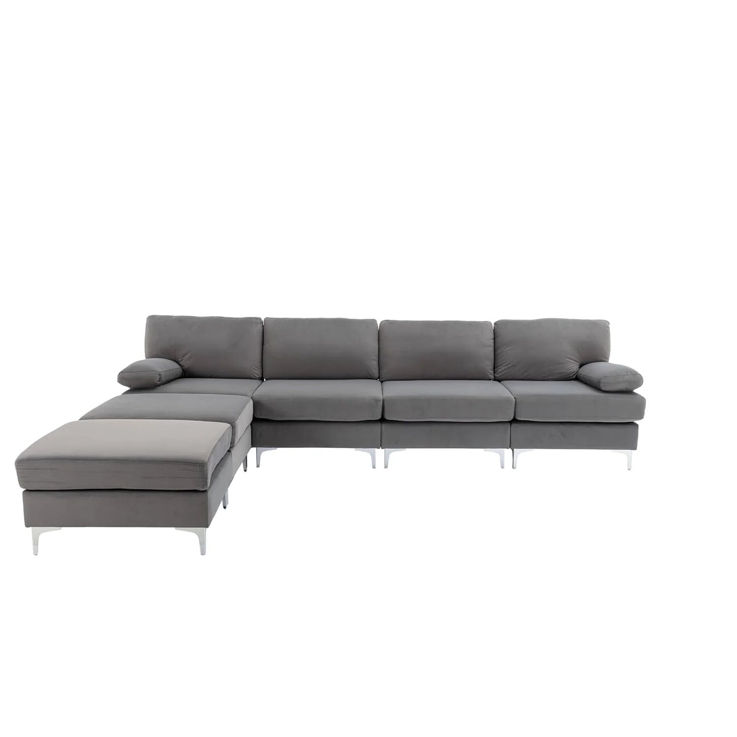 Coral 6 Seater U-Shape Sofa – Modern Family Sectional Couch