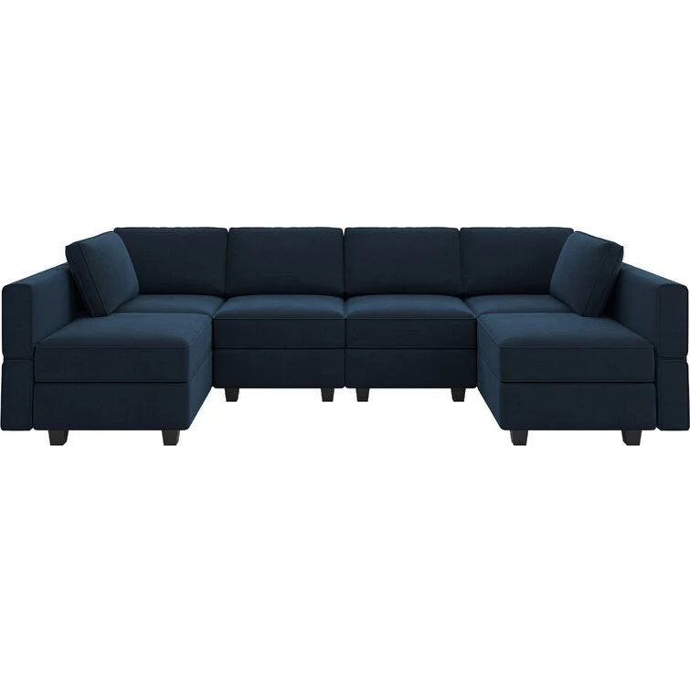 Arvon Premium Fabric U-Shape Sofa – Modern Large Sectional