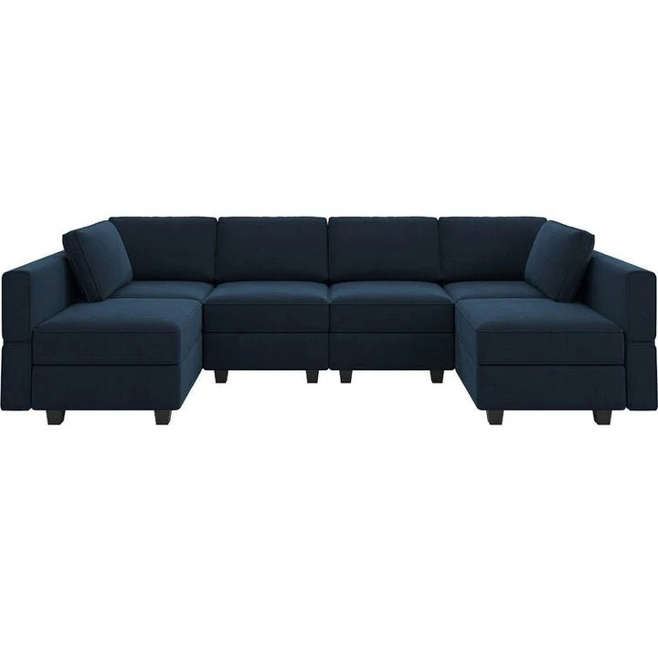 Arvon Premium Fabric U-Shape Sofa – Modern Large Sectional