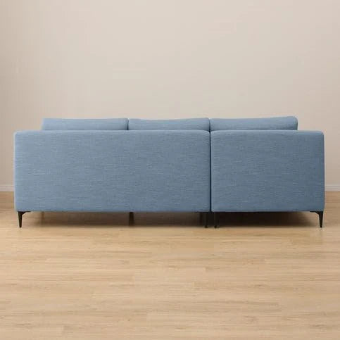 Flora 4 Seater L Shape Fabric Sofa – Stylish & Comfortable Sectional