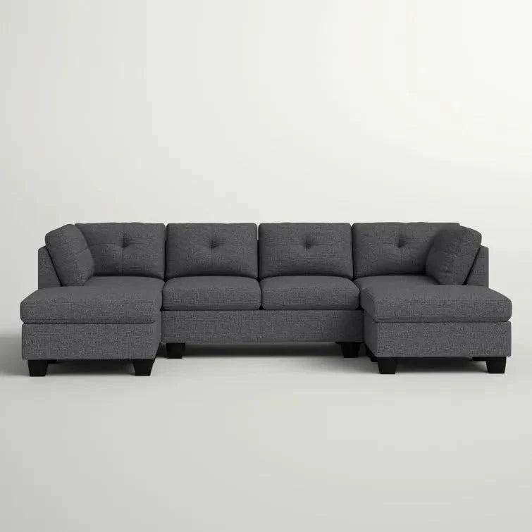 Ailey U-Shape Sofa – Modern Spacious Sectional Couch