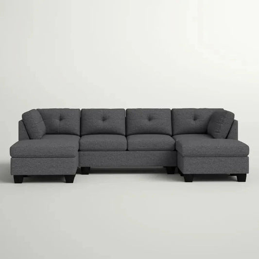 Ailey U-Shape Sofa – Modern Spacious Sectional Couch