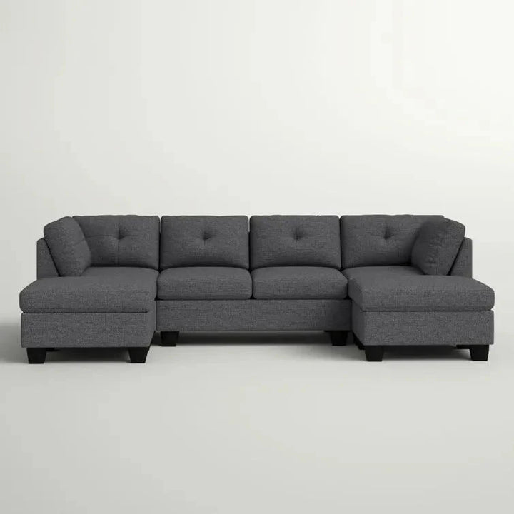 Ailey U-Shape Sofa – Modern Spacious Sectional Couch