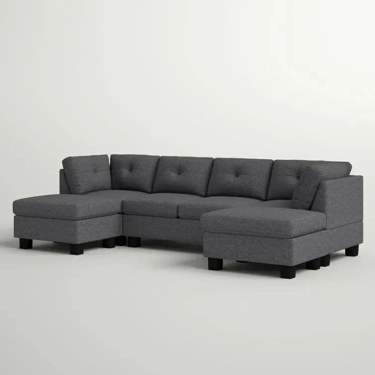 Ailey U-Shape Sofa – Modern Spacious Sectional Couch