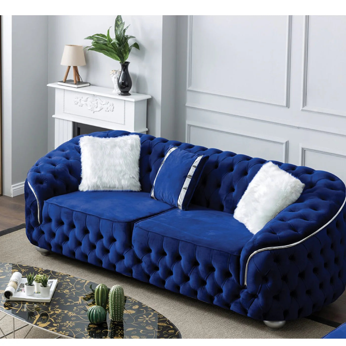 Khalifa Chesterfield 3 Seater Sofa | ABI Convenient Store