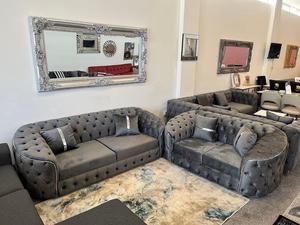 Khalifa Chesterfield 3+2 Seater Sofa Set – ABI Convenient Store