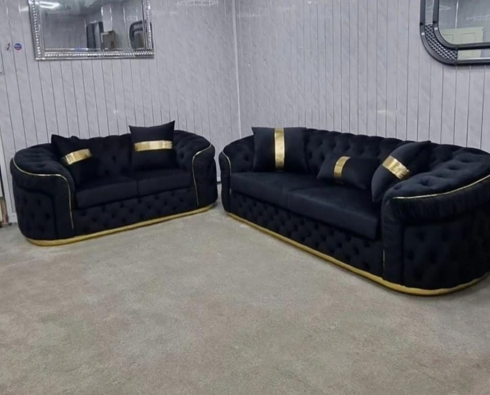 Khalifa Chesterfield 3+2 Seater Sofa Set | ABI Convenient Store