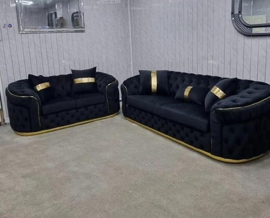 Khalifa Chesterfield 3+2 Seater Sofa Set | ABI Convenient Store