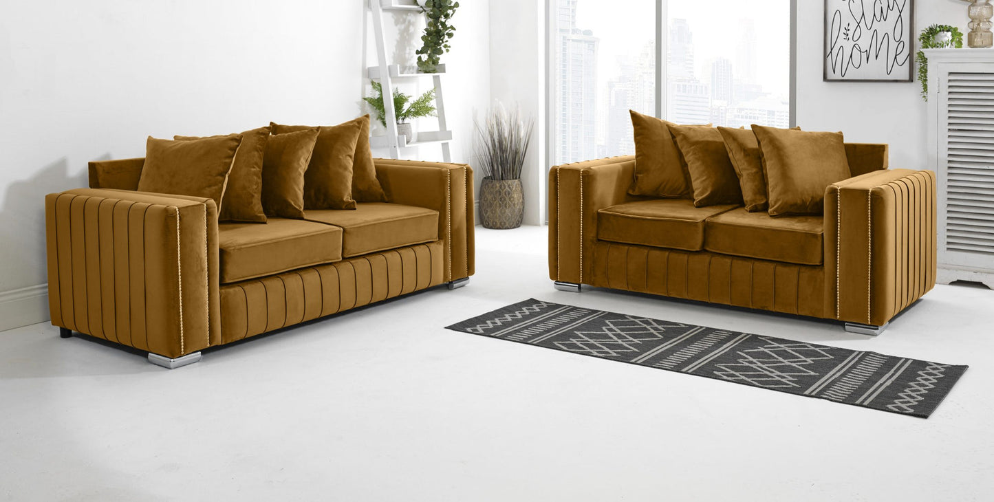 Layla 3+2 Scatterback Sofa Set – ABI Convenient Store