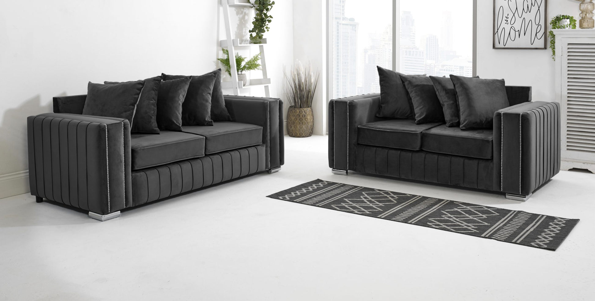Layla 3+2 Scatterback Sofa Set – ABI Convenient Store