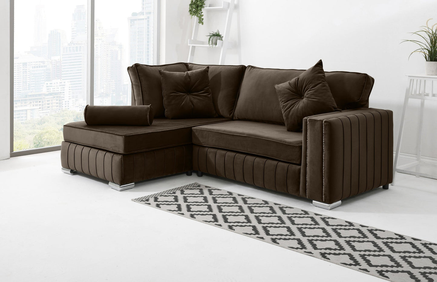 Layla Lounge Fullback Sofa + Extra Cushions | ABI Convenient Store