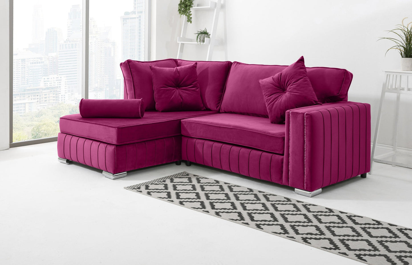 Layla Lounge Fullback Sofa + Extra Cushions | ABI Convenient Store