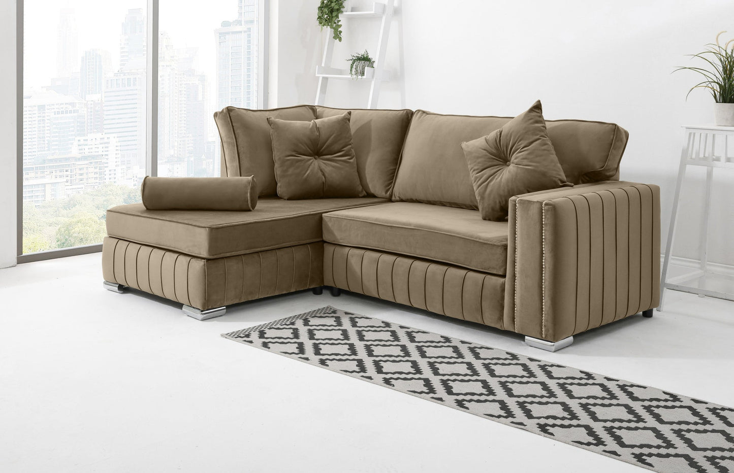 Layla Lounge Fullback Sofa + Extra Cushions | ABI Convenient Store