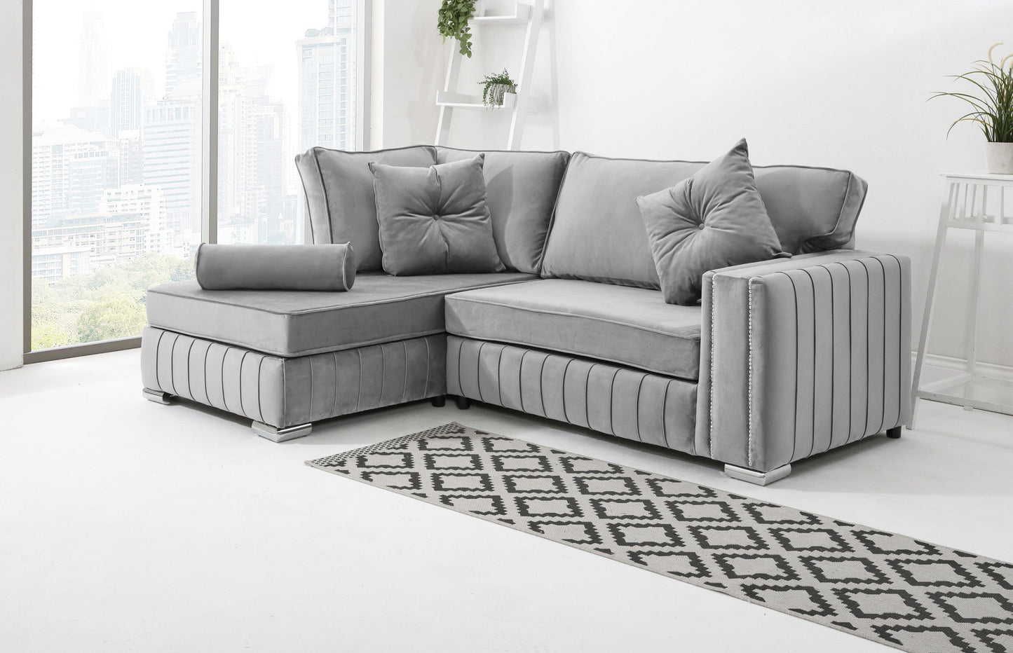 Layla Lounge Fullback Sofa + Extra Cushions | ABI Convenient Store