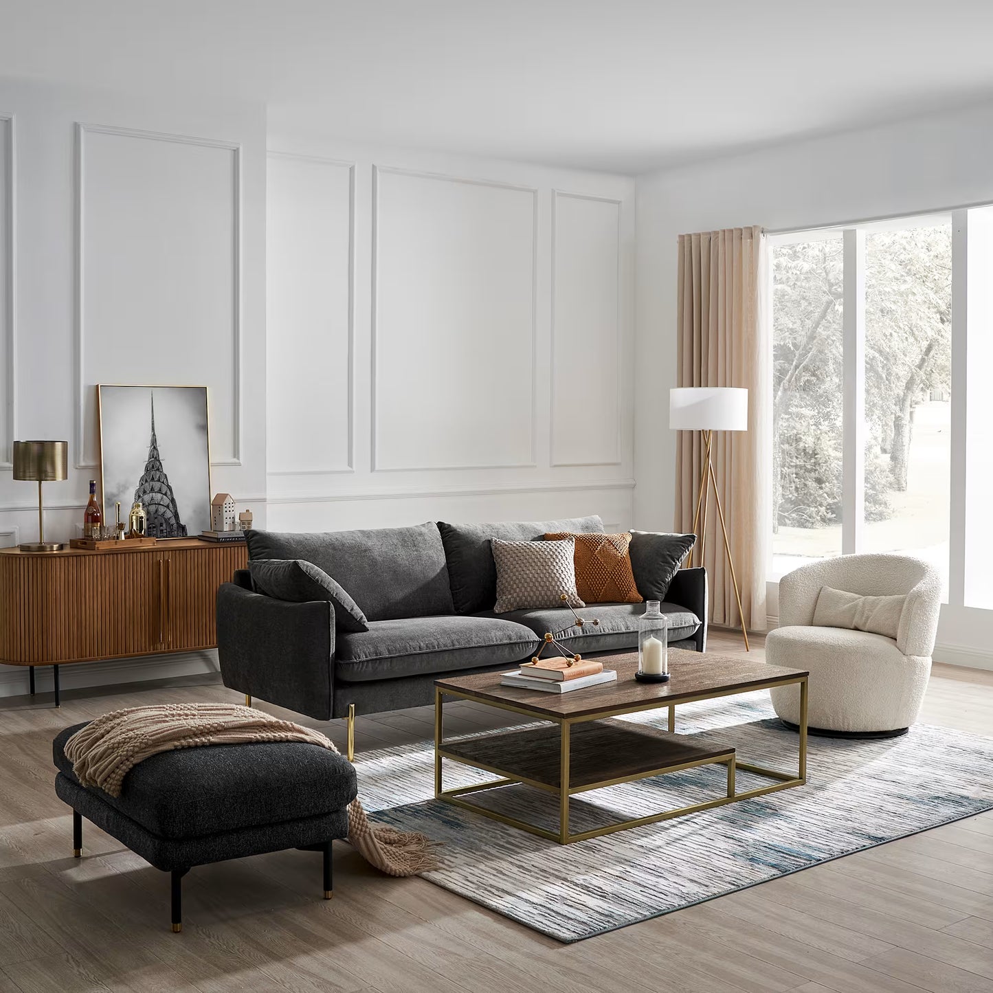 Verona Sofa – Luxury 3-Seater Fabric Sofa | ABI Convenient Store UK