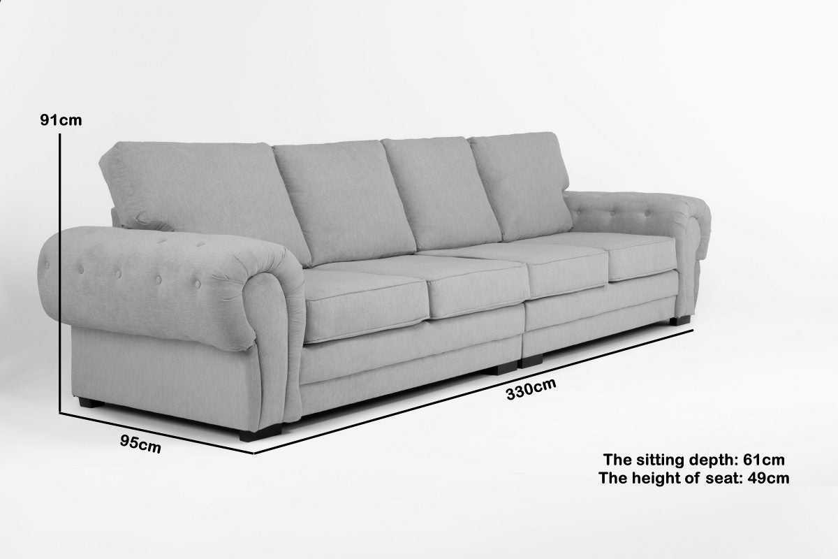 Verona 4 Seater Fullback Sofa – ABI Convenient Store
