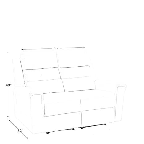 Alina 2 Seater Fabric Manual Recliner – Abi Convenient Store