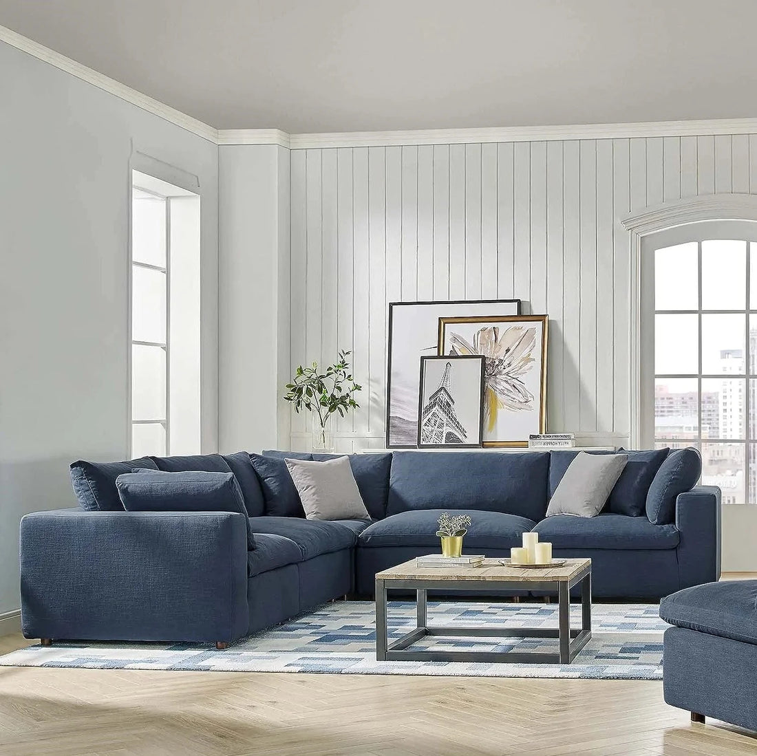 Alston Fabric L Shape Corner Sofa – Abi Convenient Store