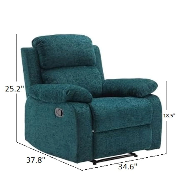 Brevik Fabric Manual Recliner | 1 Seater Recliner – Abi Convenient Store