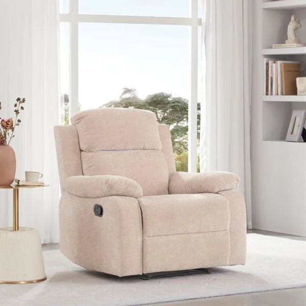 Brevik Fabric Manual Recliner | 1 Seater Recliner – Abi Convenient Store
