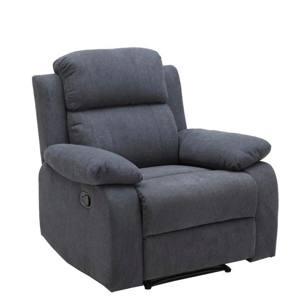 Brevik Fabric Manual Recliner | 1 Seater Recliner – Abi Convenient Store