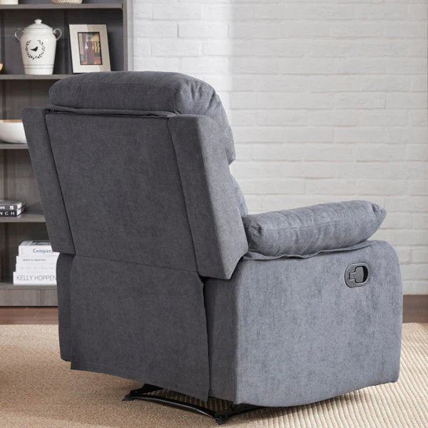 Brevik Fabric Manual Recliner | 1 Seater Recliner – Abi Convenient Store