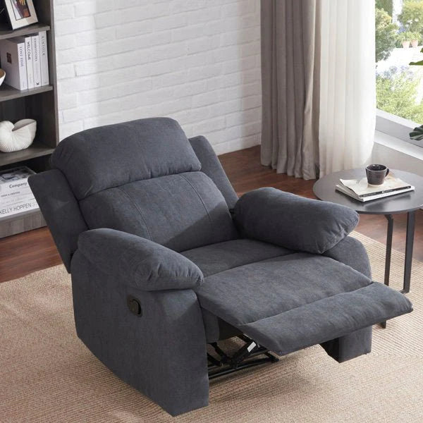 Brevik Fabric Manual Recliner | 1 Seater Recliner – Abi Convenient Store