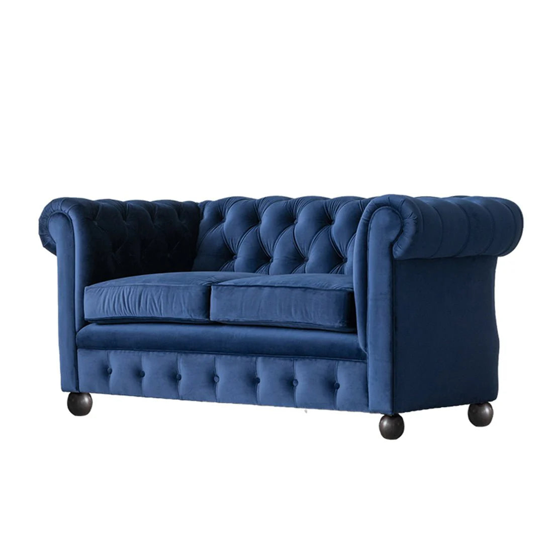 Cassava Solid Wood 2 Seater Fabric Chesterfield Sofa – Abi Convenient Store