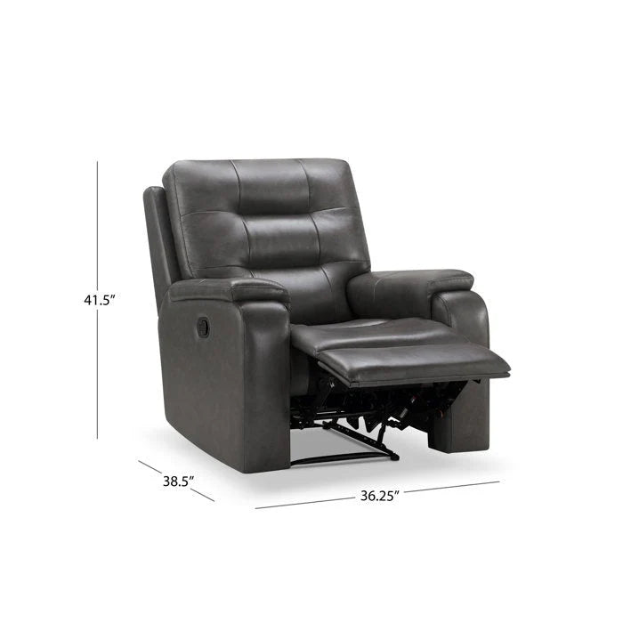 Charlie 1 Seater Manual Leatherette Recliner – Abi Convenient Store