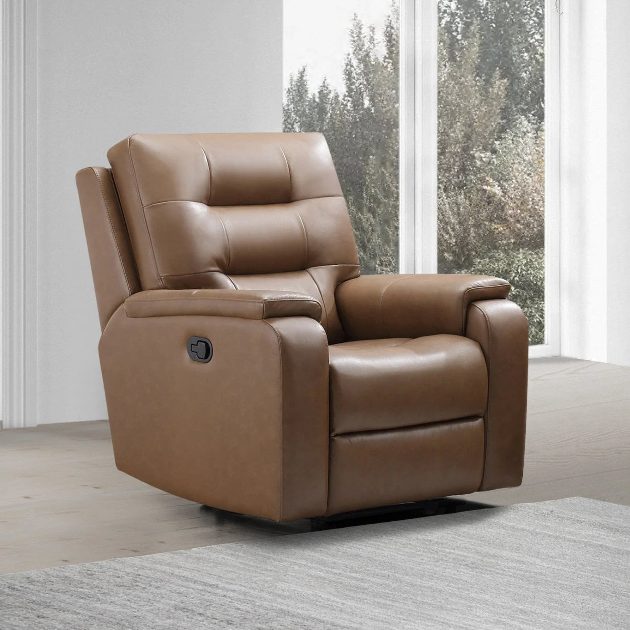 Charlie 1 Seater Manual Leatherette Recliner – Abi Convenient Store