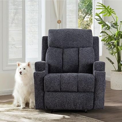 Clinton 1 Seater Fabric Manual Recliner – Abi Convenient Store