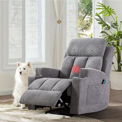 Clinton 1 Seater Fabric Manual Recliner – Abi Convenient Store