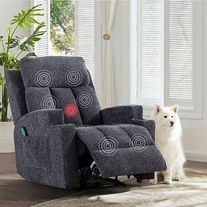 Clinton 1 Seater Fabric Manual Recliner – Abi Convenient Store