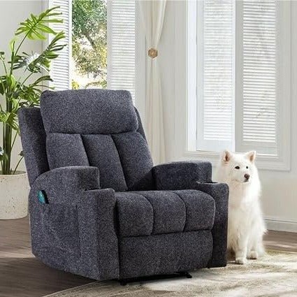 Clinton 1 Seater Fabric Manual Recliner – Abi Convenient Store