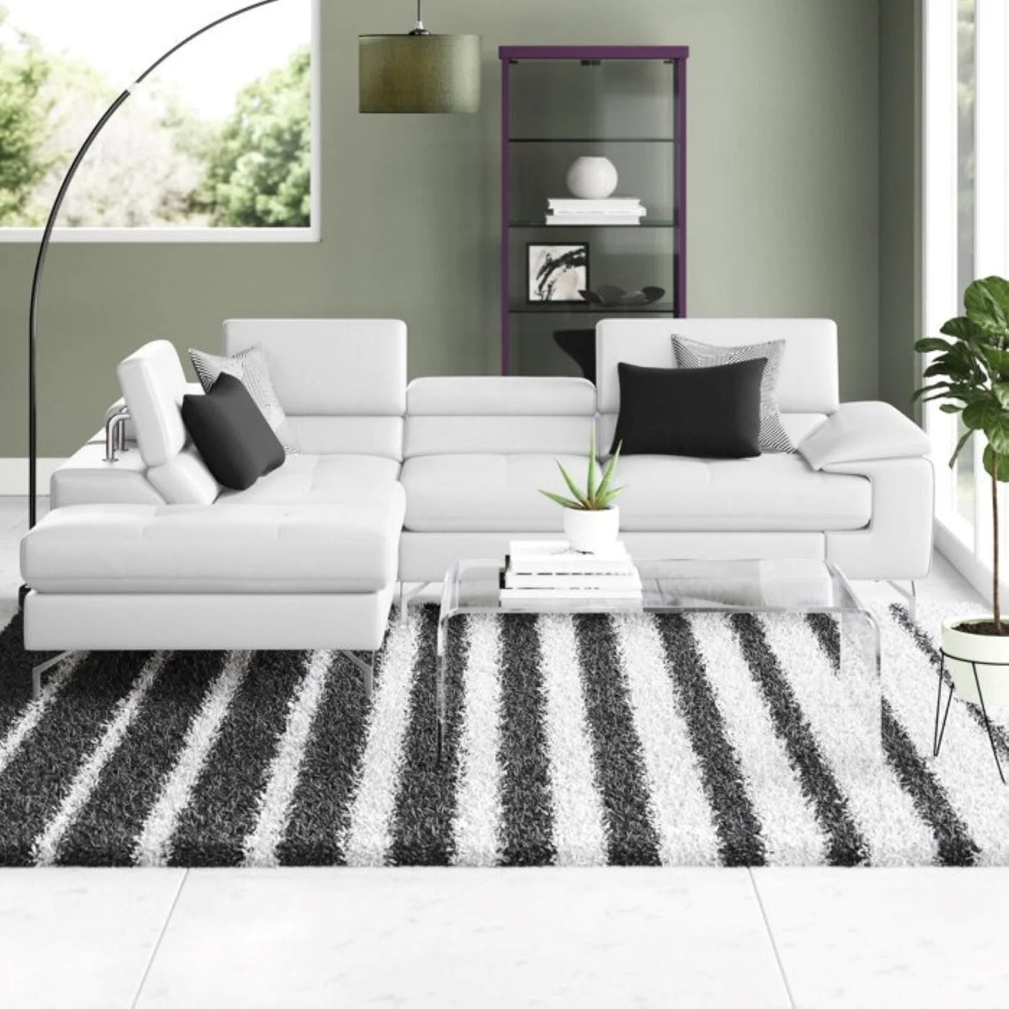 Crasio 5 Seater L Shape Leatherette Sofa – Abi Convenient Store