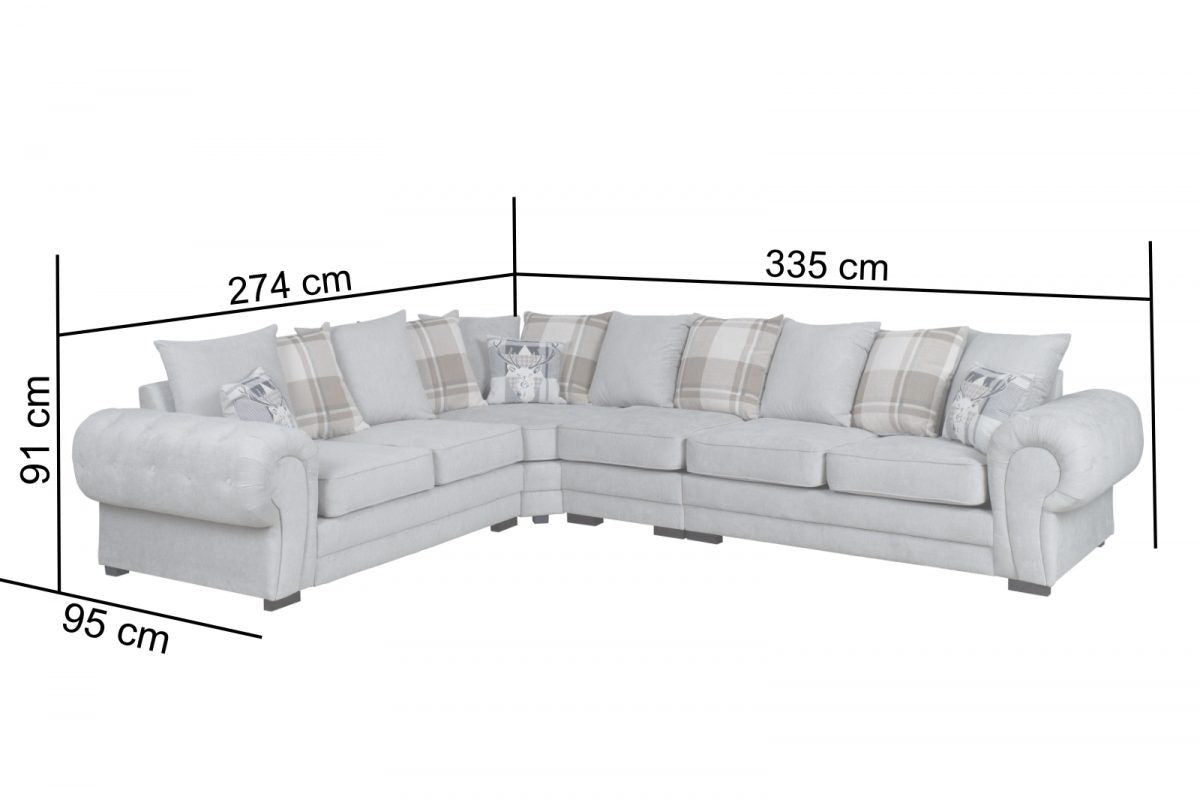 Verona Extended Corner Sofa – ABI Convenient Store