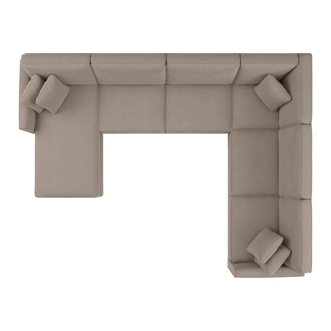 Moscow U-Shape Sofa – Modern Spacious Sectional