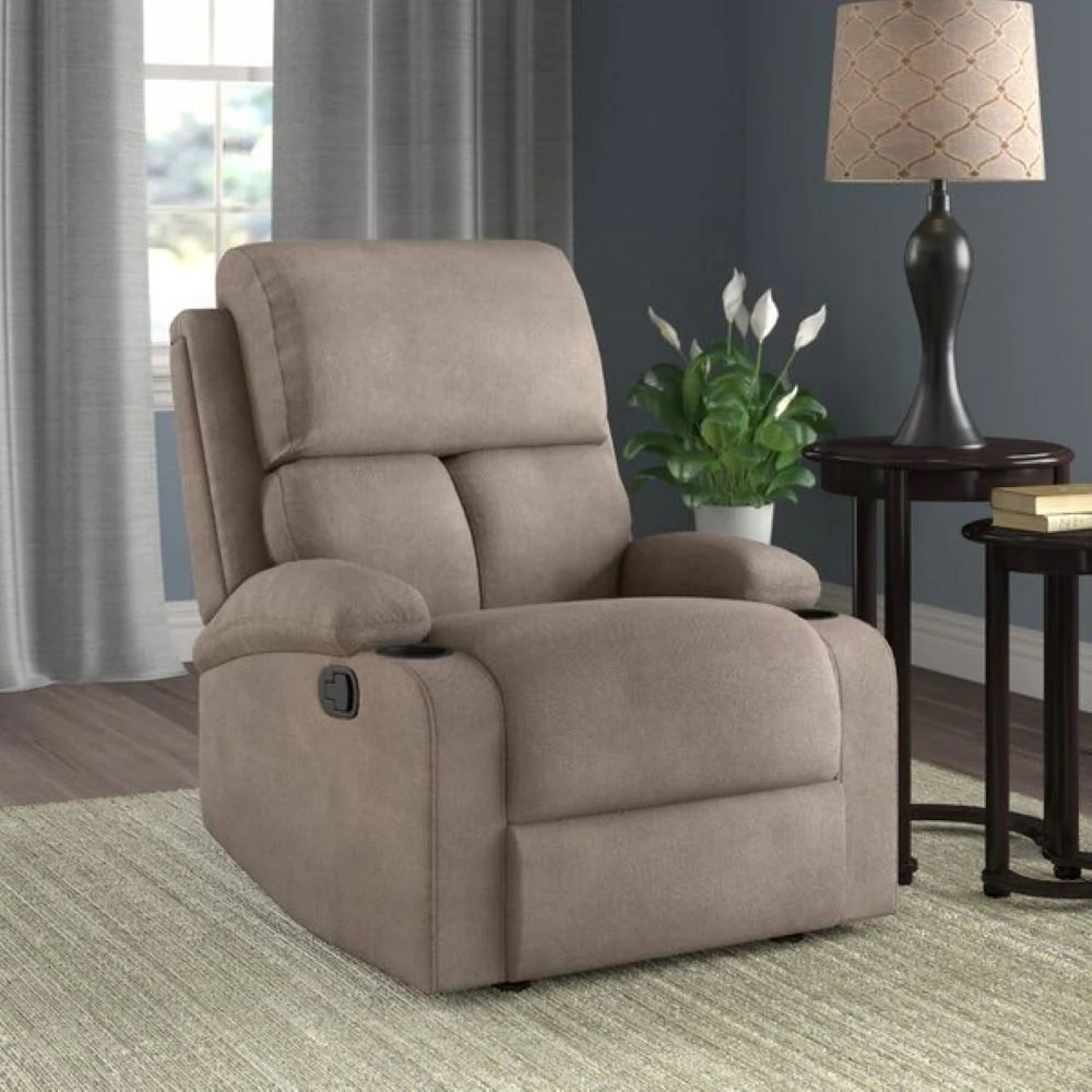 Fabio Fabric Manual Recliner – Abi Convenient Store